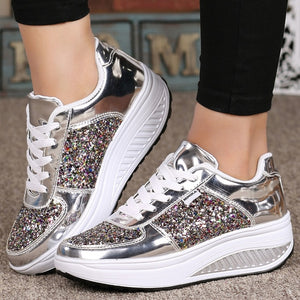 Women Shake Shoes high Lace-Up shoes running shoes slow walking shoes with designer shoes platform shoes women's shoes sneakers